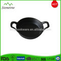 Revestimento não aderente preto hot sale 18cm mini wok